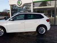 Gebraucht Skoda Kamiq Ambition 110 PS (80 kW) 2023 Moonweiss metallic met. moonweiss metallic met. SUV