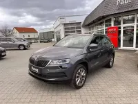 Gebraucht Skoda Karoq Clever 150 PS (110 kW) 2021 Quarzgrau metallic SUV