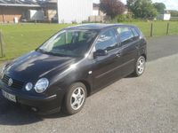 Gebraucht VW Polo 75 PS (55 kW) 2003 Schwarz metallic Kleinwagen