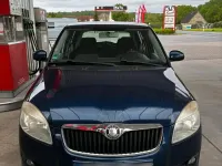Gebraucht Skoda Fabia 2007 Blau Kleinwagen