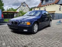 Gebraucht BMW 316 102 PS (75 kW) 1997 Blau Limousine