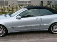 Gebraucht Mercedes CLK200 Avantgarde 184 PS (135 kW) 2008 Silber Cabrio