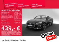 Gebraucht Audi A5 Cabriolet S-Line 204 PS (150 kW) 2022 Schwarz Cabrio