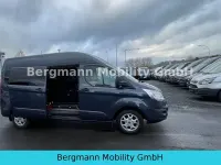 Gebraucht Ford Transit Custom 125 PS (91 kW) 2014 Midnight skygrau metallic Van / Kleinbus
