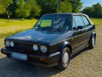 Gebraucht VW Golf Cabriolet Sportline 98 PS (72 kW) 1992 Schwarz Cabrio
