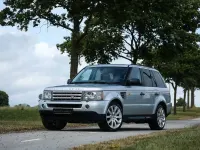 Gebraucht Land Rover Range Rover Sport 390 PS (286 kW) 2006 Silber SUV