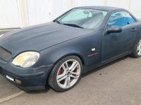 Gebraucht Mercedes SLK200 193 PS (141 kW) 2000 Schwarz Cabrio