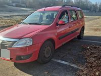 Gebraucht Dacia Logan MCV Lauréate 87 PS (63 kW) 2009 Rot Kombi