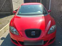 Używany Seat Leon 104 KM (76 kW) 2008 Czerwony Hatchback