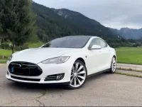 Gebraucht Tesla Model S 386 kW (525 PS) 2016 Weiß Kleinwagen