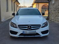 Gebraucht Mercedes C250 AMG line 204 PS (150 kW) 2015 Weiß Kombi