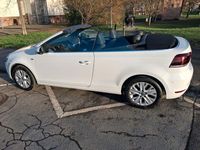 Gebraucht VW Golf Cabriolet 105 PS (77 kW) 2013 Weiß Cabrio