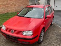 Gebraucht VW Golf IV 90 PS (66 kW) 2001 Rot Kombi
