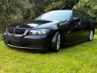 Gebraucht BMW 320 163 PS (119 kW) 2007 Schwarz Kombi
