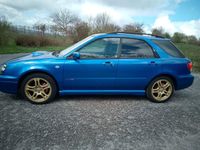 Gebraucht Subaru Impreza 125 PS (91 kW) 2004 Blau Kombi