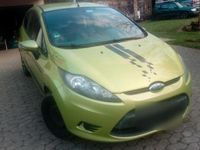 Gebraucht Ford Fiesta 82 PS (60 kW) 2009 Grün Kleinwagen