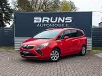 Gebraucht Opel Zafira Tourer Cosmo 140 PS (102 kW) 2014 Rot Van / Kleinbus