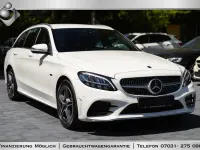 Gebraucht Mercedes C300e AMG line 211 PS (155 kW) 2019 Weiß Limousine