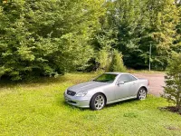 Gebraucht Mercedes SLK230 197 PS (144 kW) 2002 Silber Cabrio