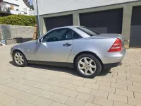 Gebraucht Mercedes SLK230 193 PS (141 kW) 1998 Silber Cabrio