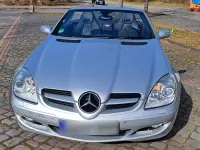 Gebraucht Mercedes SLK200 163 PS (119 kW) 2005 Silber Cabrio