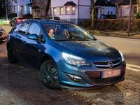 Gebraucht Opel Astra Eco 110 PS (80 kW) 2014 Blau Kombi