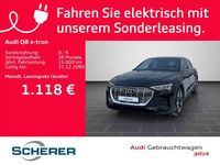 Gebraucht Audi Q8 e-tron Basis 300 kW (408 PS) 2022 Schwarz SUV