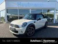 Gebraucht Mini One Cabriolet Pepper 98 PS (72 kW) 2013 Old english) white (weiss Cabrio