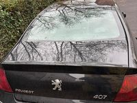 Gebraucht Peugeot 407 204 PS (150 kW) 2009 Schwarz Limousine