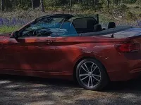 Gebraucht BMW 220 Sport Line 184 PS (135 kW) 2021 Orange Cabrio