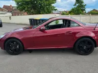 Gebraucht Mercedes SLK200 184 PS (135 kW) 2010 Rot Cabrio