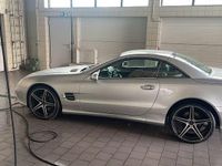 Gebraucht Mercedes SL500 306 PS (225 kW) 2002 Silber Cabrio