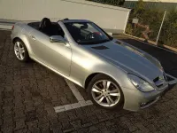 Gebraucht Mercedes SLK200 184 PS (135 kW) 2008 Silber Cabrio
