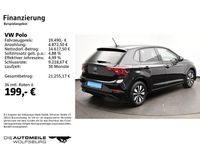 Gebraucht VW Polo Move 95 PS (69 kW) 2023 Deep black perleffekt Kleinwagen
