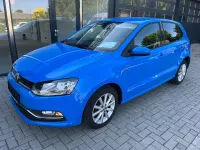 Gebraucht VW Polo LOUNGE 90 PS (66 kW) 2015 Blau Kleinwagen