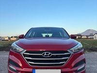 Gebraucht Hyundai Tucson 116 PS (85 kW) 2017 Rot SUV