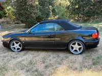 Gebraucht Audi 80 133 PS (97 kW) 1992 Schwarz Cabrio