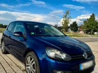 Gebraucht VW Golf VI 80 PS (58 kW) 2009 Blau Kleinwagen