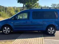Gebraucht VW Caddy Maxi Life 105 PS (77 kW) 2009 Blau Van / Kleinbus