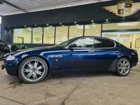 Gebraucht Maserati Quattroporte GT 400 PS (294 kW) 2009 Dunkelblau metallic Limousine
