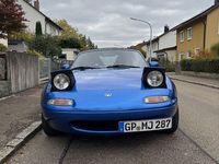 Gebraucht Mazda MX5 131 PS (96 kW) 1991 Blau Cabrio