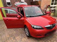 Brugt Mazda 2 80 HK (58 kW) 2006 Rød Hatchback
