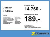 Gebraucht Opel Corsa-e Edition 100 kW (136 PS) 2022 Chili rot/kardio rot Kleinwagen