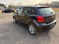 Gebraucht VW Polo Match 60 PS (44 kW) 2012 Schwarz Kleinwagen