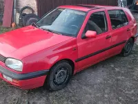 Używany VW Golf III 90 KM (66 kW) 1991 Czerwony Hatchback
