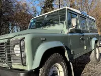 Gebraucht Land Rover Defender 122 PS (89 kW) 2008 Grün Kombi