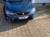 Używany Seat Leon FR 179 KM (131 kW) 2016 Niebieski Sedan/Limuzyna