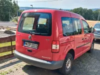 Gebraucht VW Caddy Life 80 PS (58 kW) 2010 Rot Van / Kleinbus