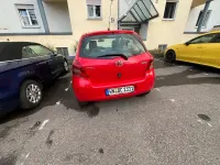Gebraucht Toyota Yaris 69 PS (50 kW) 2009 Rot Kleinwagen