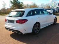 Gebraucht Mercedes C200 AMG line 184 PS (135 kW) 2020 Weiß Kombi